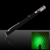 2 in 1 30mW 532nm Open-back Kaleidoscopic Green Laser Pointer Pen with 2AAA Battery