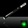 Pluma verde caleidoscópica del puntero láser de la espalda abierta de 10mW 532nm con la batería 2AAA