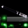 Ts-3019 5 in 1 30mW 532nm Green Laser Pointer Pen Black (included two LR03 AAA 1.5V batteries)