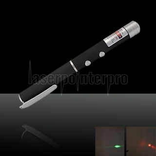 2 in 1 Red & Green Laser Pointer Pen with Two N Battery