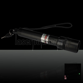 130mW 532nm Taschenlampe Stil grünen Laserpointer mit 18650