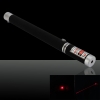 TS-3019 50mW 650nm Red Laser Pointer Pen Nero (inclusi due batterie LR04 AAA 1.5V)