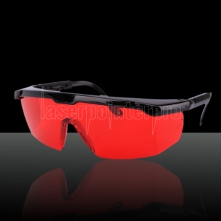 405nm-432nm Yeux Laser Goggle Lunettes de protection Rouge