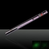 Argento 100mW 532nm cromo acciaio Caleidoscopico puntatore laser verde (con due batterie AAA)