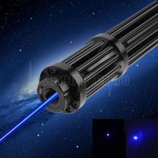 500mw 450nm Gatling queimando azul ponteiro laser kits preto