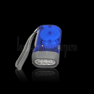 3 LED dinamo manovella Vento Torcia Flashlight