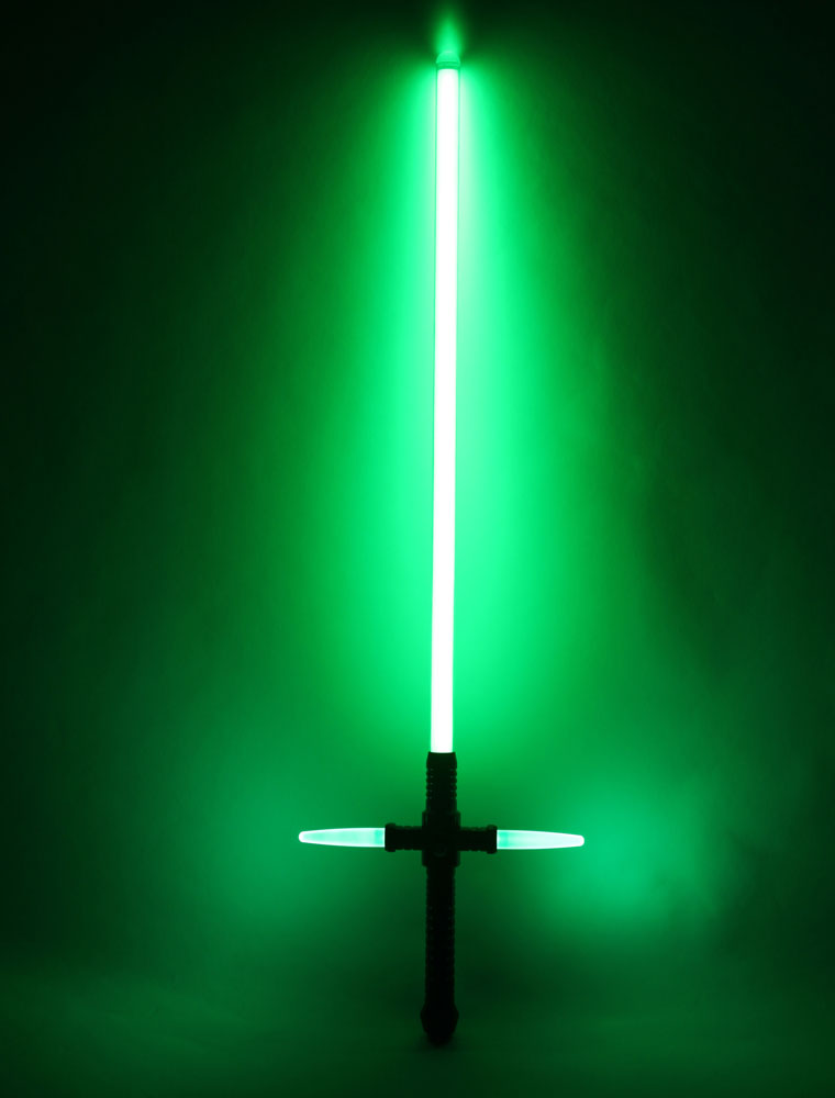 espada láser verde