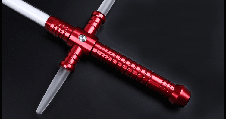 espada láser rojo