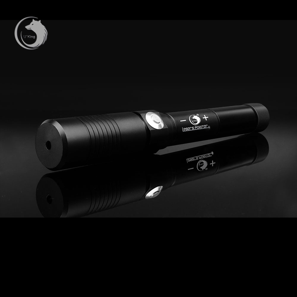 Kit stylo pointeur laser zoomable à point unique pour faisceau bleu ZQ-j9 10000mW 445nm, noir