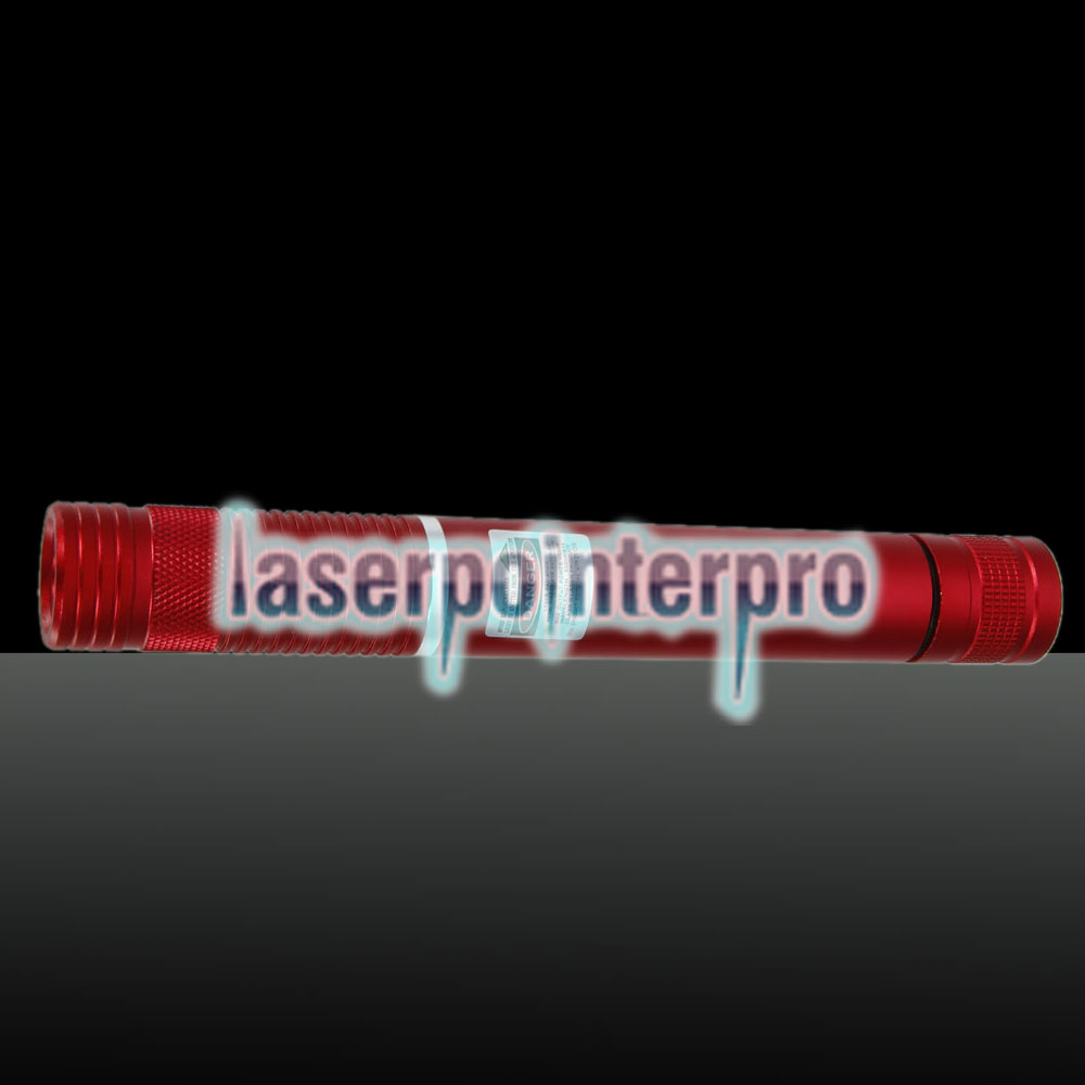 Puntatore laser verde da 500 MW (1 x 4000 mAh) Rosso