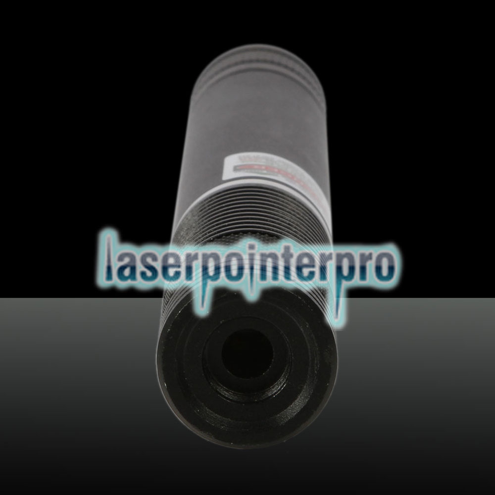 2Pcs 500MW Beam Green Laser Pointer (1 x 4000mAh) Schwarz