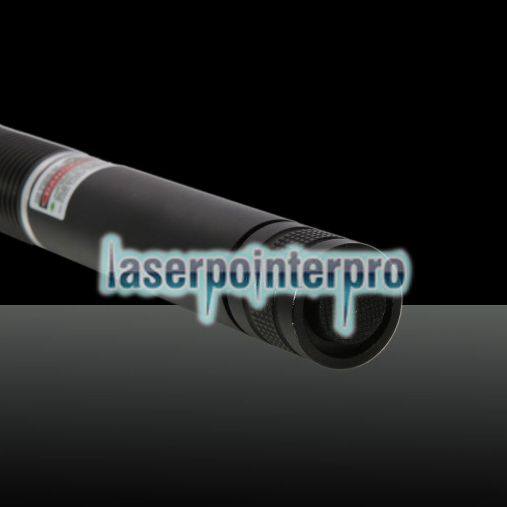 Ponteiro laser verde de 500MW (1 x 4000mAh) Preto