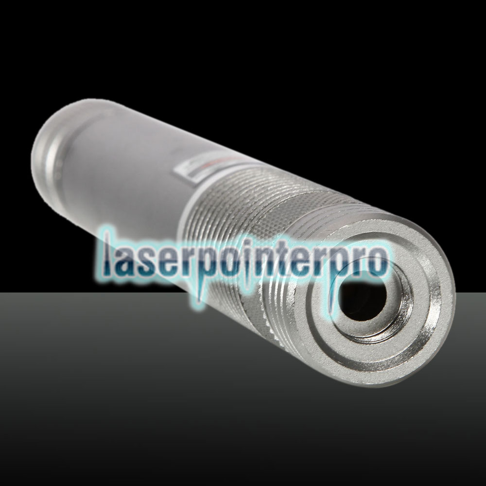 100MW grüner Laserpointer (1 x 4000mAh) Silber