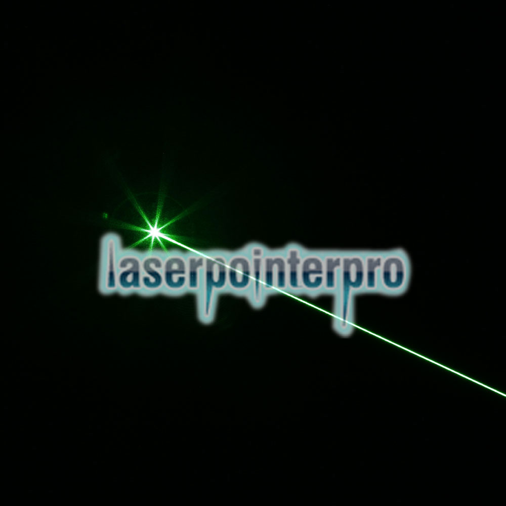 100MW grüner Laserpointer (1 x 4000mAh) Silber