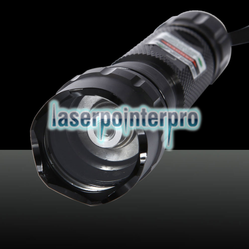 Penna per puntatore laser a luce verde da 250 mW 532nm, nera 501B