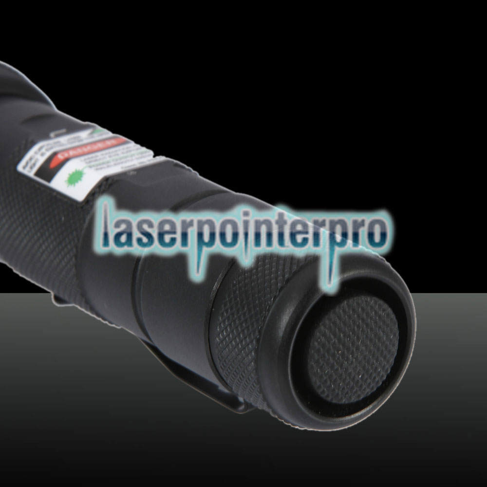 Penna puntatore laser con raggio laser verde da 250 mW 532nm nero 502B