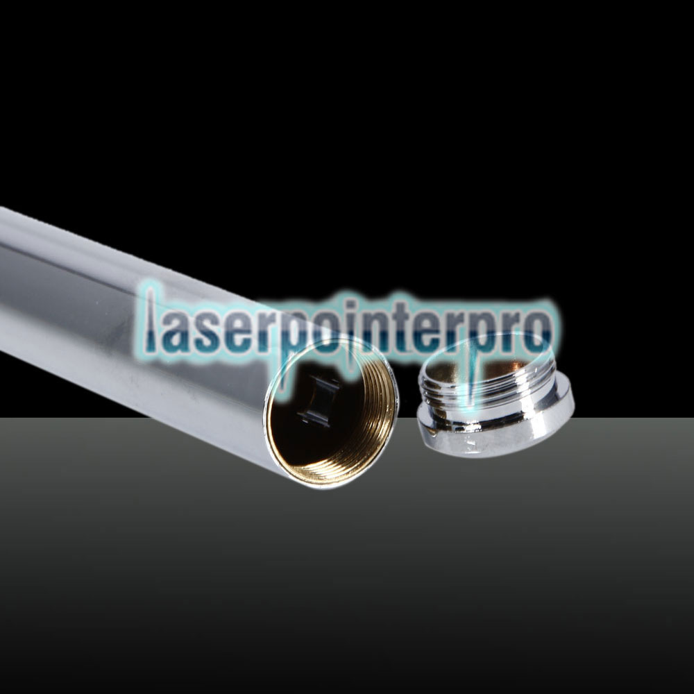 Stylo pointeur laser à faisceau vert de 230 mW et 532 nm, argent