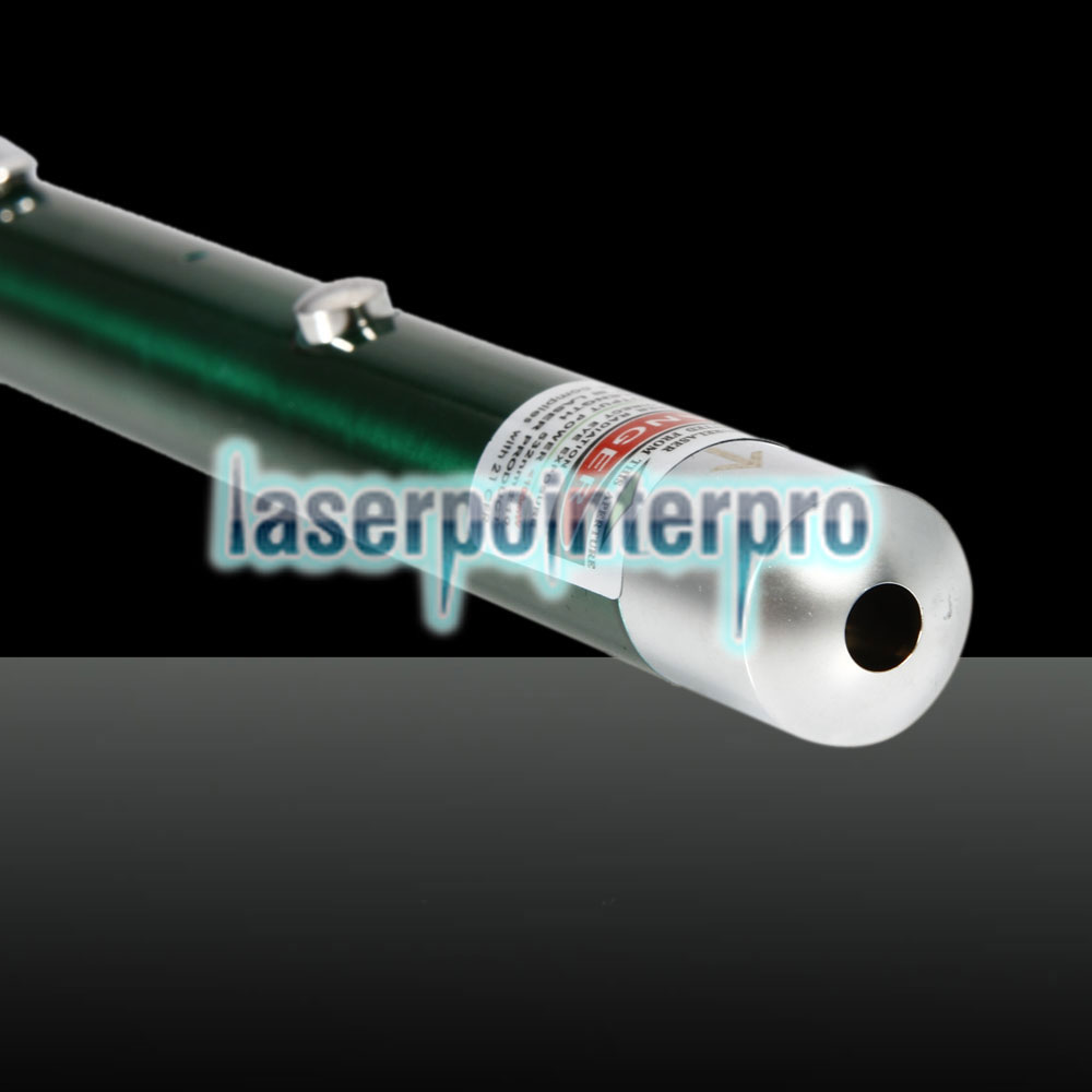 Penna puntatore laser verde ricaricabile a punto singolo da 100 mW 532 nm a luce verde
