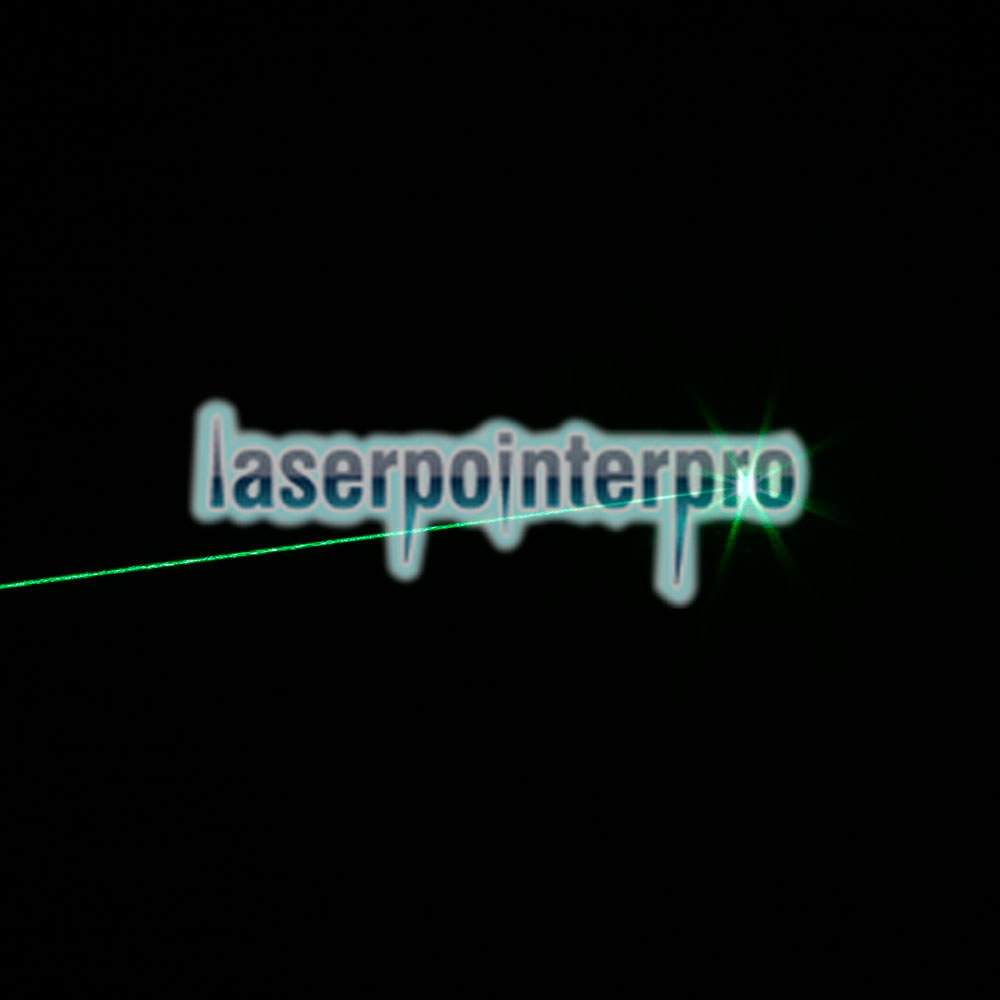 200mW 532nm Penna puntatore laser ricaricabile a luce verde con punta singola a luce rossa