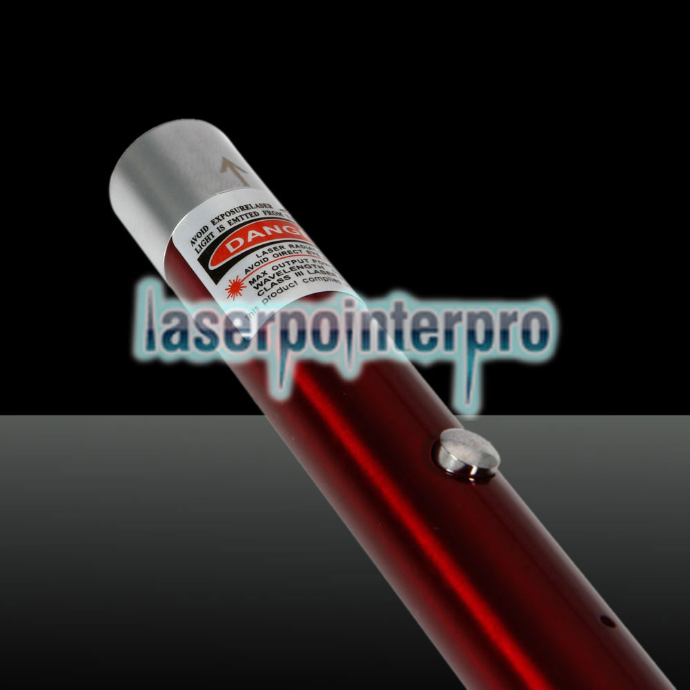 100mW 650nm Rotlichtstrahl-Lichtpunkt wiederaufladbare Laserpointer Rot