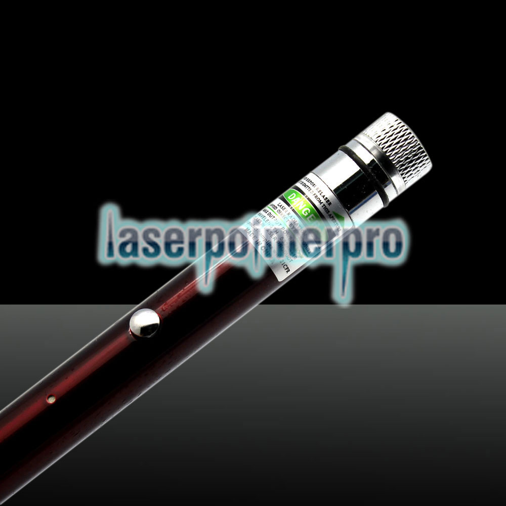 LT-ZS03 400mW 532nm 5-en-1 lápiz de puntero láser de carga USB rojo
