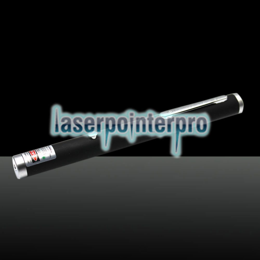 Pointeur laser rechargeable point unique USB 100mW 532nm noir LT-ZS004
