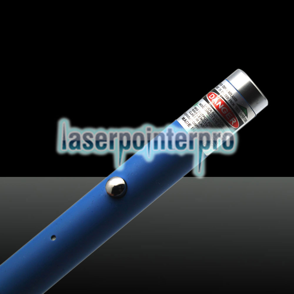 300mW 532nm Vert USB Pointeur Laser en cuivre Fin, rechargeable, Bleu
