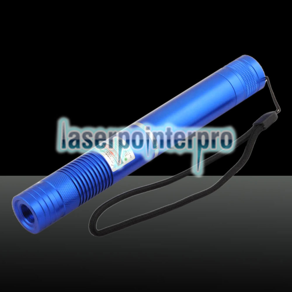  1000mW 532nm Green Beam Light Focusing Portable Laser Pointer Pen Blue