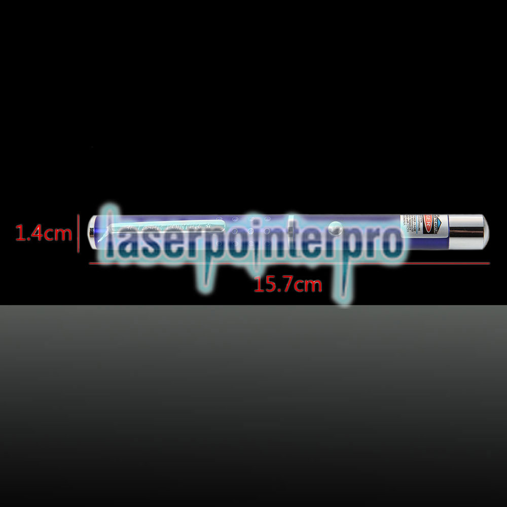 405nm 1mw Azul & Roxo Laser Feixe Único ponto Laser Pointer Pen Azul