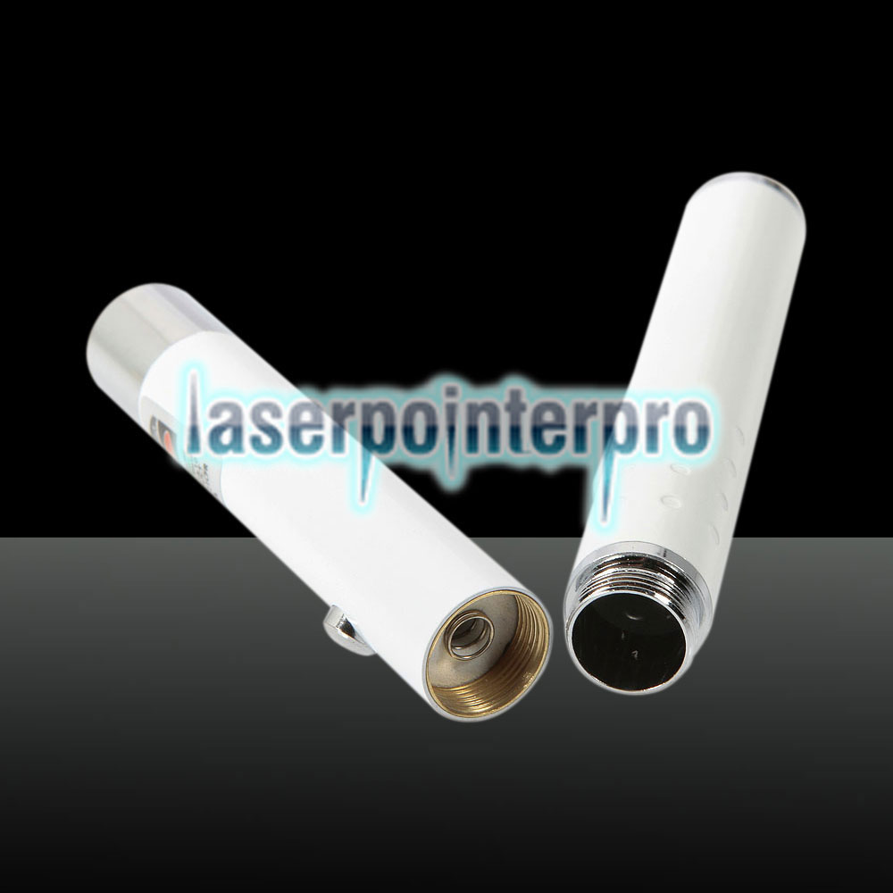 532nm 1mw Penna puntatore laser a punto singolo verde a raggio laser bianco