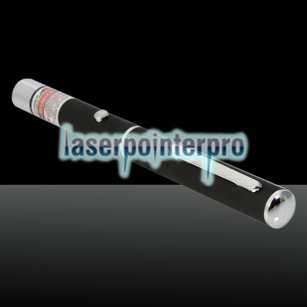 650nm 1mw Roter Laserstrahl Einpunkt-Laserpointer Schwarz