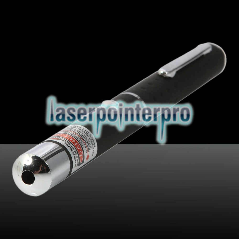 650nm 1mw Roter Laserstrahl Einpunkt-Laserpointer Schwarz