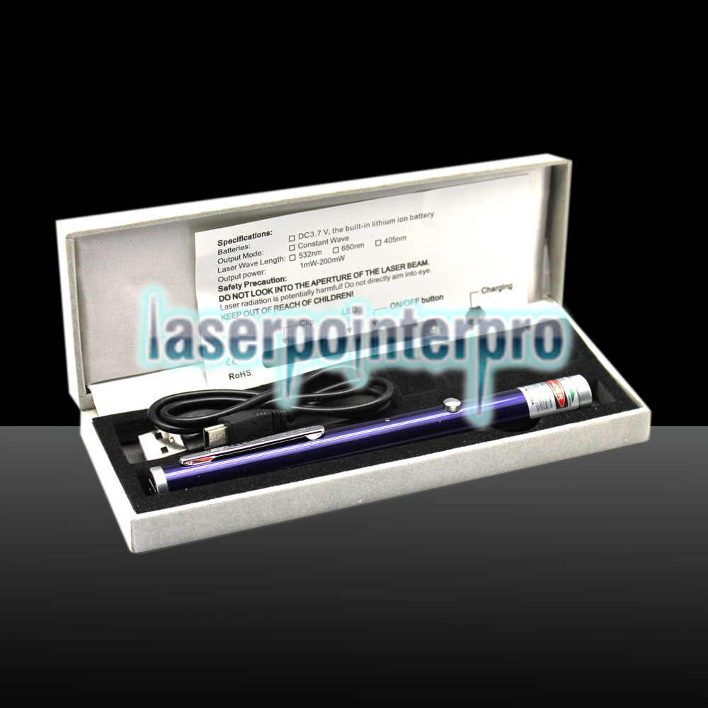 Azul-violeta ponteiro laser
