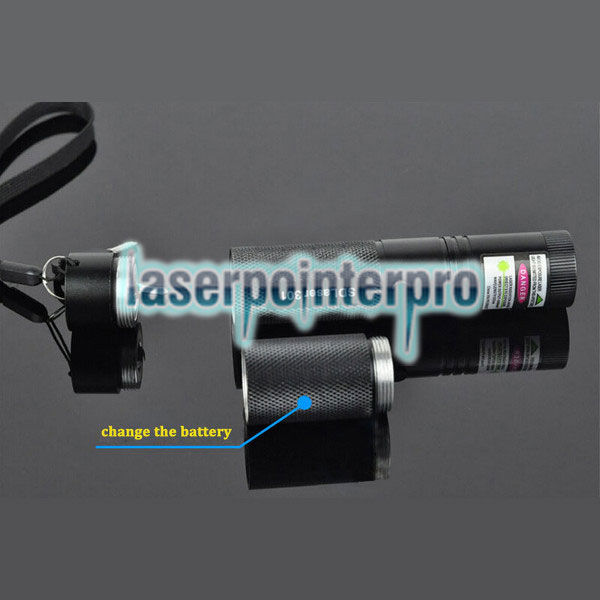 Laser 301 Focus regolabile Burn 5mw 532nm penna puntatore laser verde nero