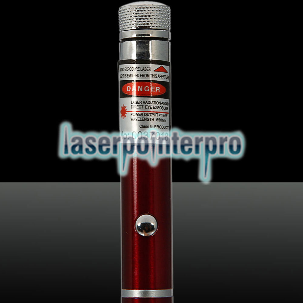 1mW 650nm Red Light Light Starry Light Style Penna puntatore laser centrale aperta con 5pcs Laser Heads Red