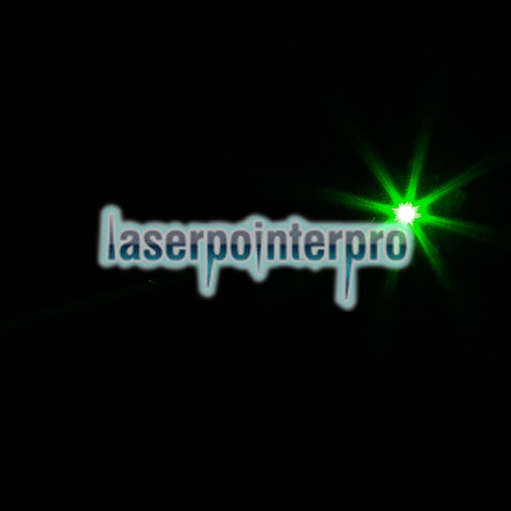 1mW 532nm feixe de luz verde Tailcap Switch Laser Pointer Pen preto 850