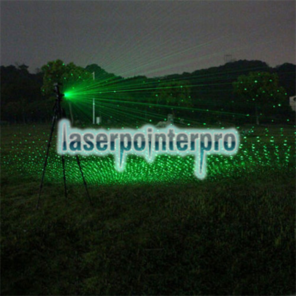 500mw 532nm Green Beam Light Starry Sky Light Style All-steel Laser Pointer Pen Bright Metal Color