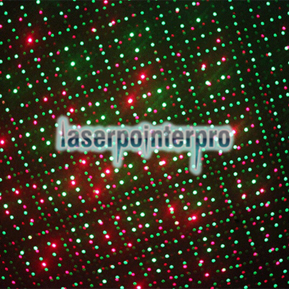 500mw 650nm / 532nm feixe de luz vermelha e verde céu estrelado estilo de luz Laser Pointer Pen Set Preto