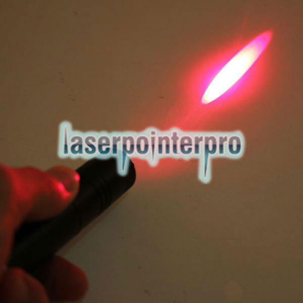 Pointeur laser à point unique Laser 301 1000mW 650nm Red Beam Light, noir