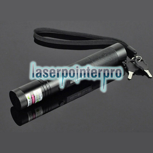 Laser 301 200MW 532nm lumière verte pointeur laser haute puissance noir