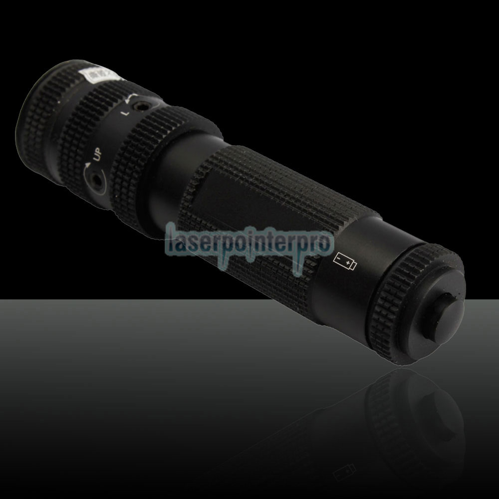 20mW 650nm roter Laser-Anblick mit Pistolenhalterung schwarz TS-G07 (mit einer 16340 Batterie)