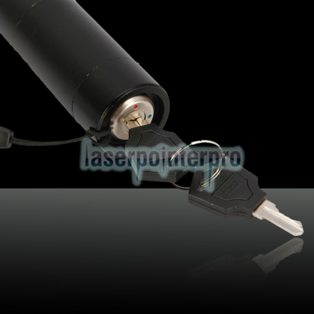 Laser 302 200mW 650nm Penna puntatore laser rosso semiaperta nera