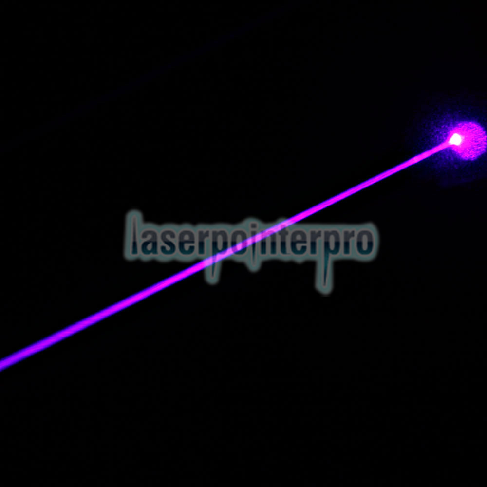 5mW 405nm haz de luz púrpura lápiz puntero láser