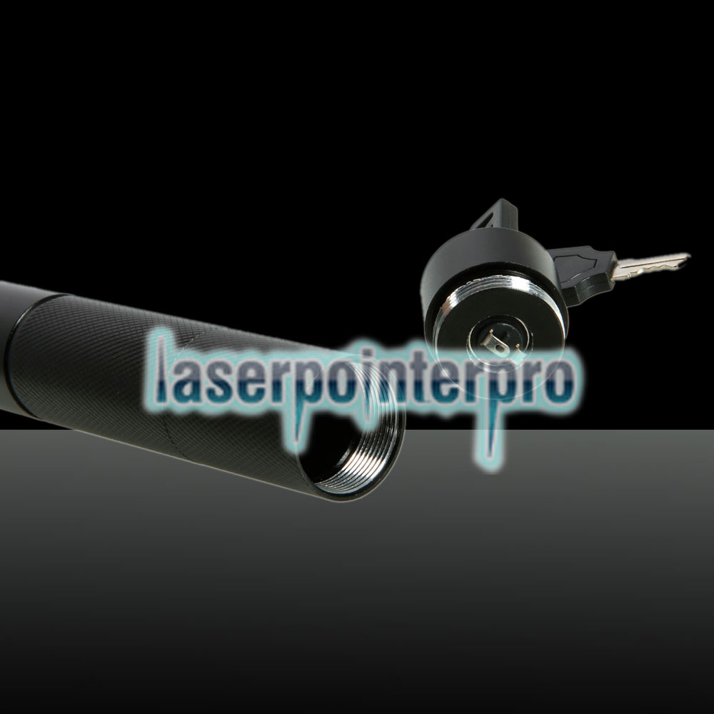 Laser 301 Pointeur laser à lumière rouge de 100 MW avec 5 têtes et boîte noire