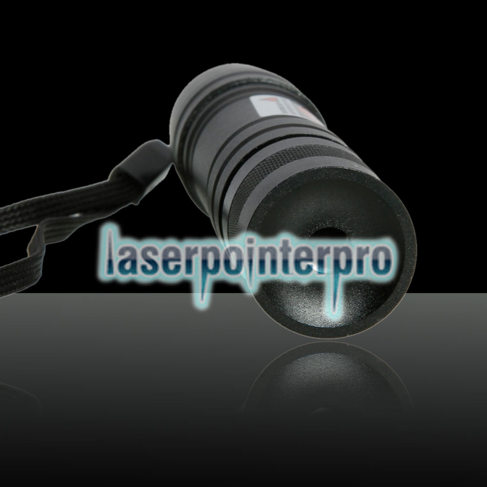 200MW Professional Red Light Laser Pointer com caixa preta