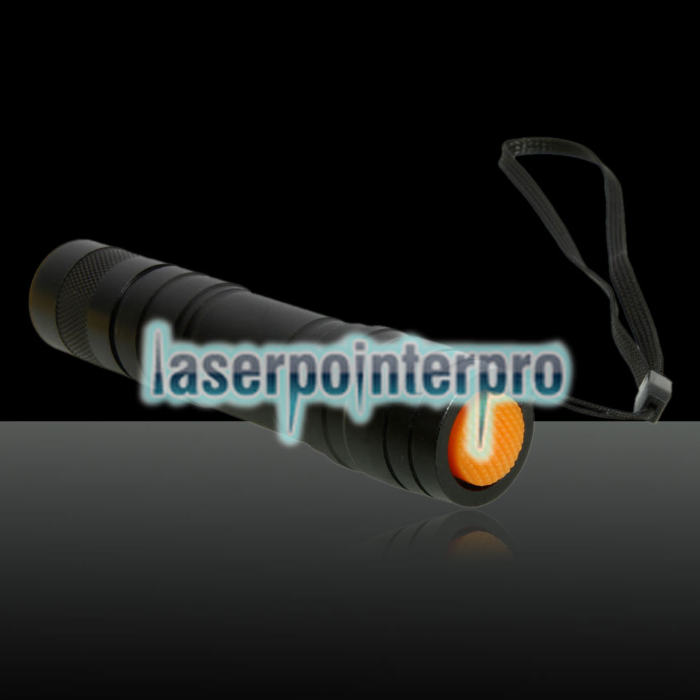 Pointeur laser à lumière rouge de 200 MW professionnel avec boîtier noir