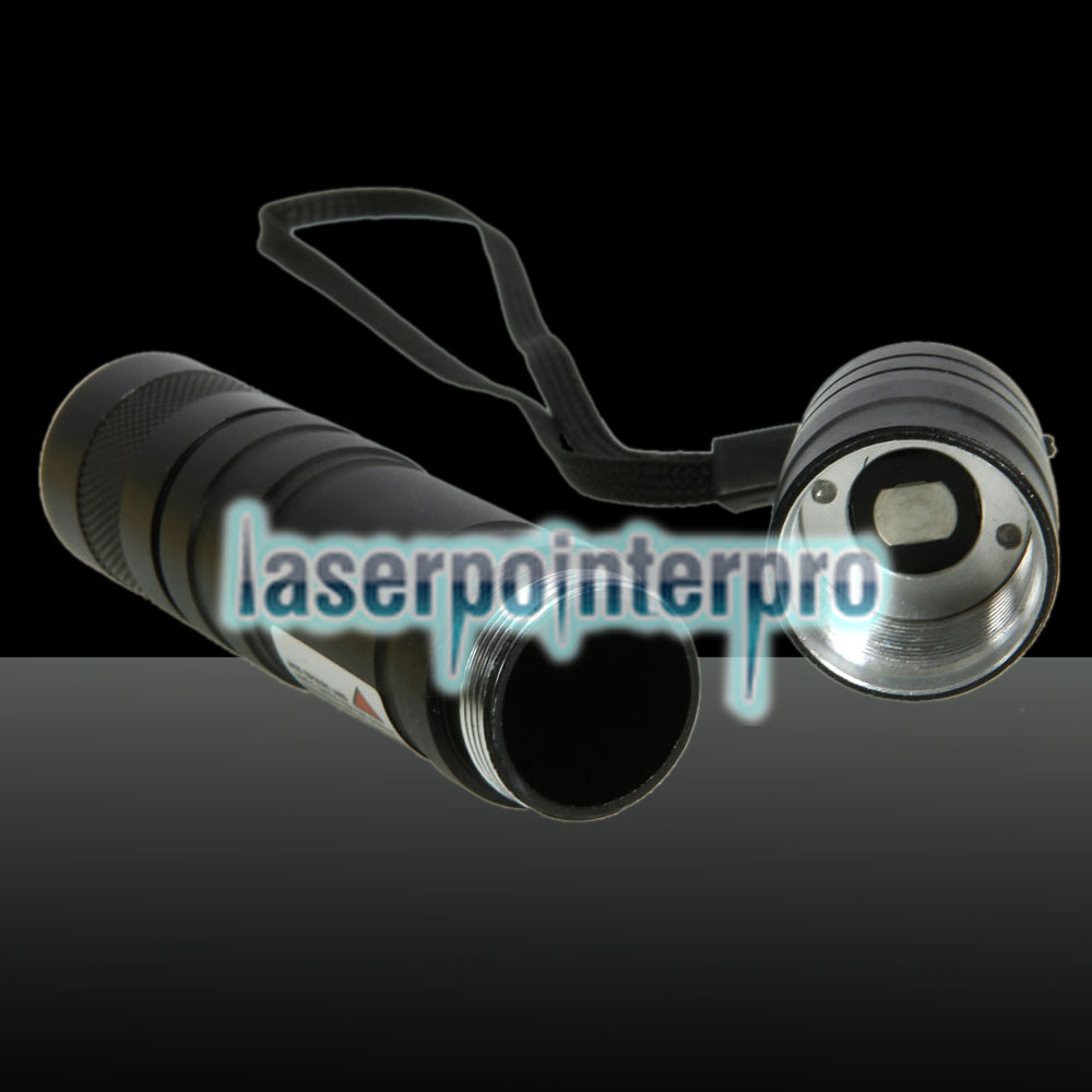Pointeur laser à lumière rouge de 50 MW professionnel avec boîtier (pile au lithium CR123A)