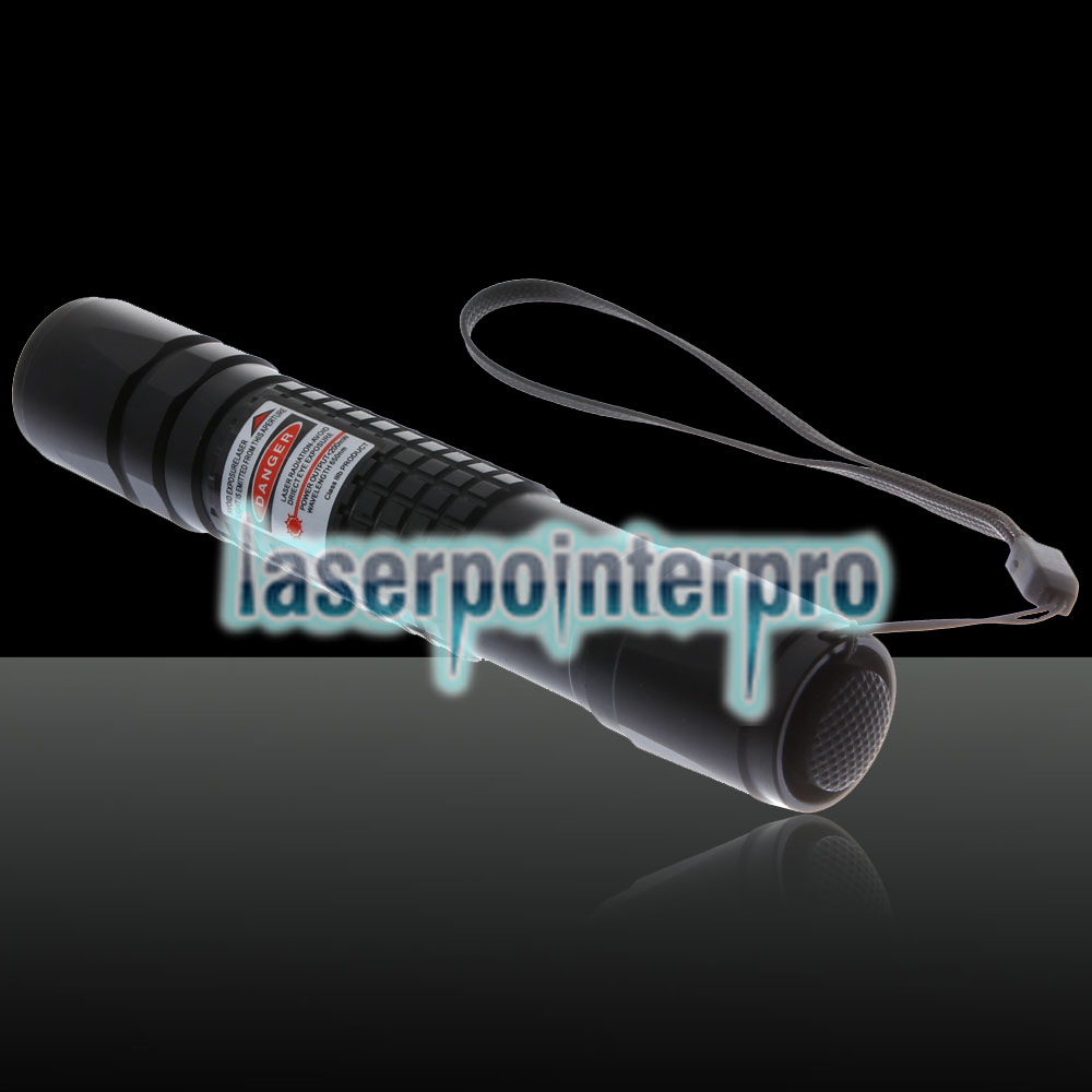 300mW Middle Open Sternenmuster Rotes Licht Naked Laserpointer Silber