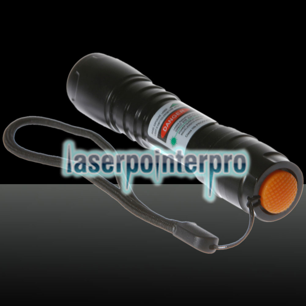500mW Punktmuster grünes Licht ACC-Schaltung Laserpointer Schwarz