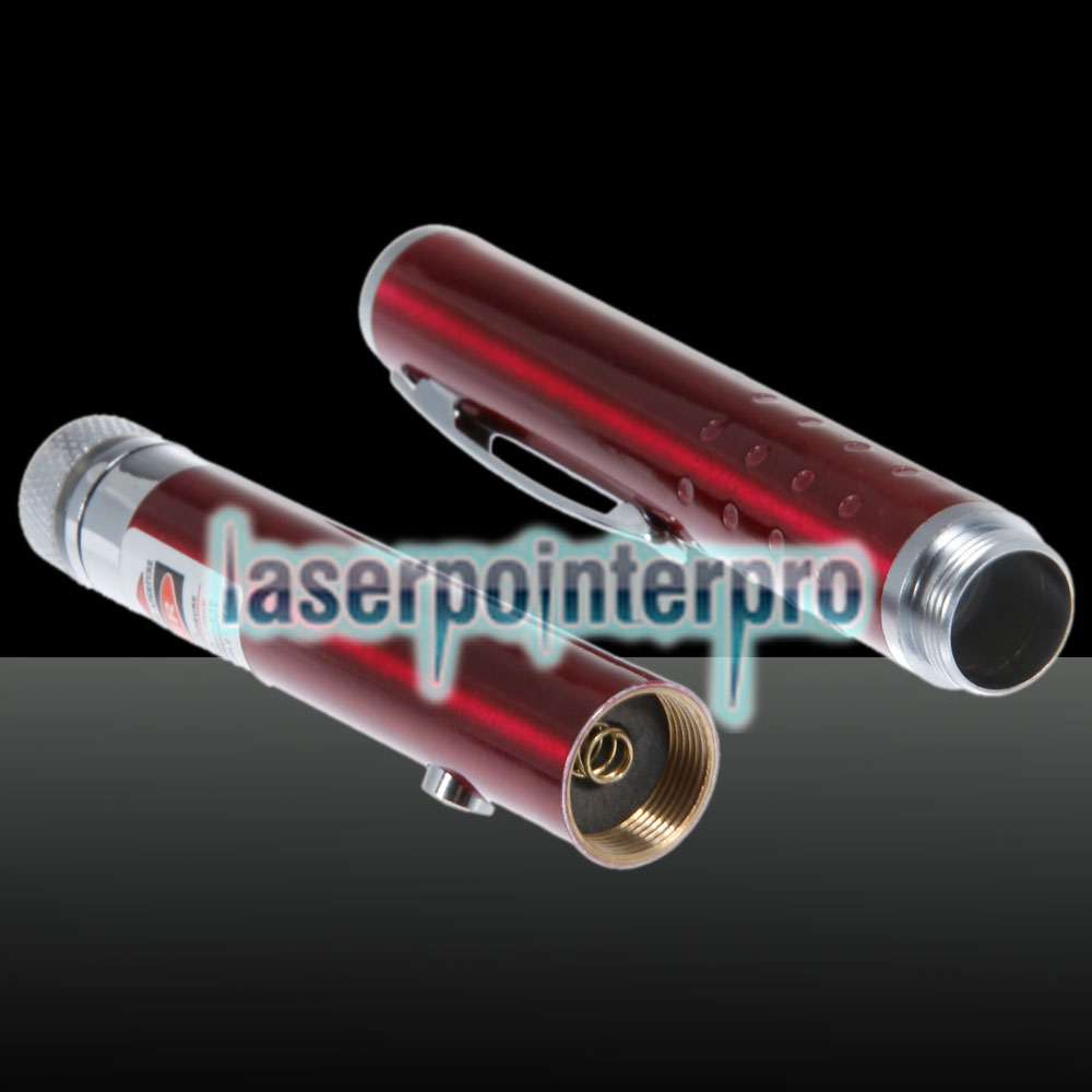 300mW Mitteloffenes Sternenmuster Rotes Licht Naked Laserpointer Rot